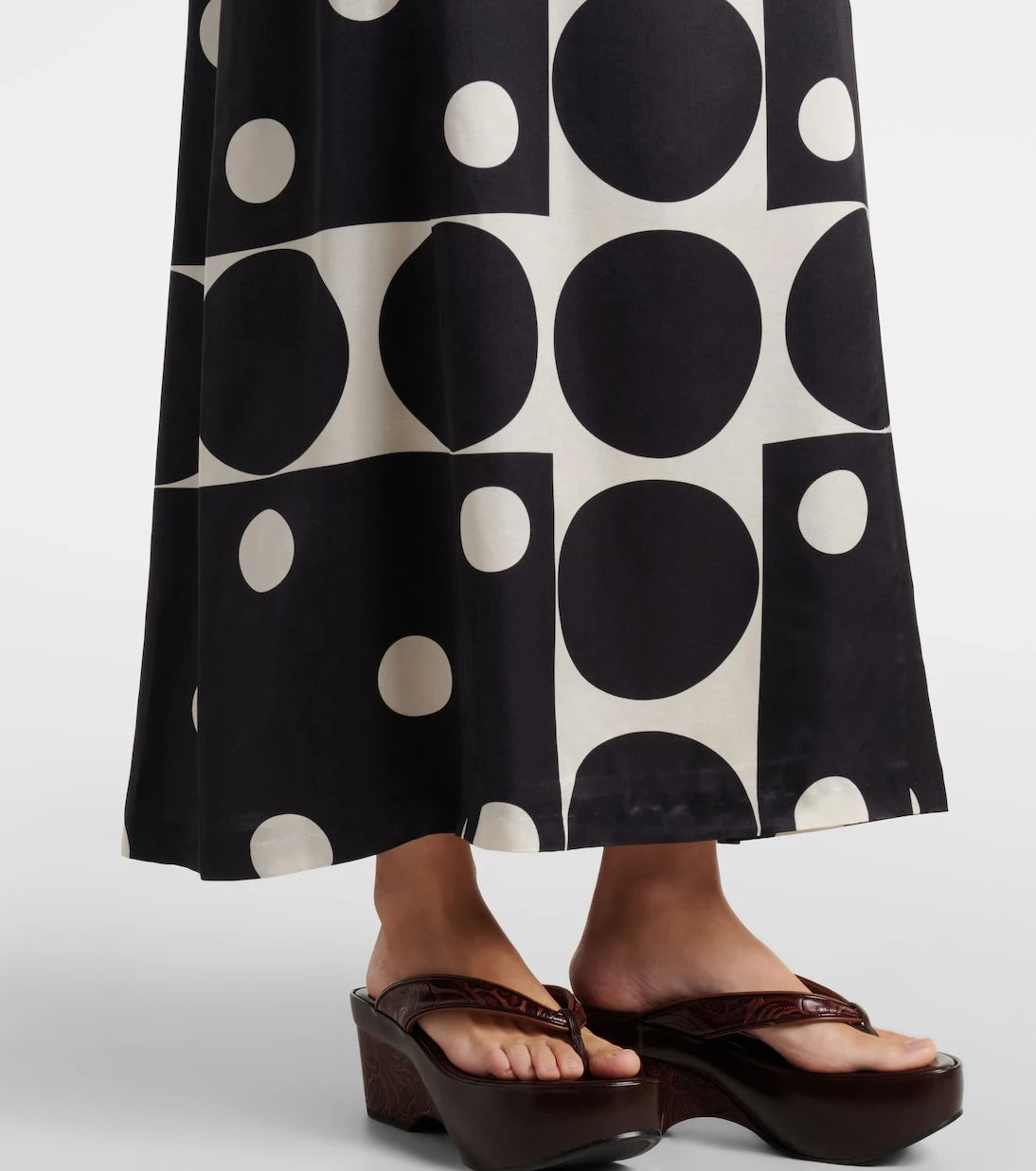 Dries Van Noten - Polka-dot maxi dress