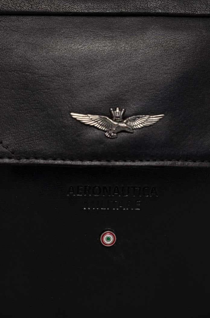 Aeronautica Militare Deri Omuz Çantası