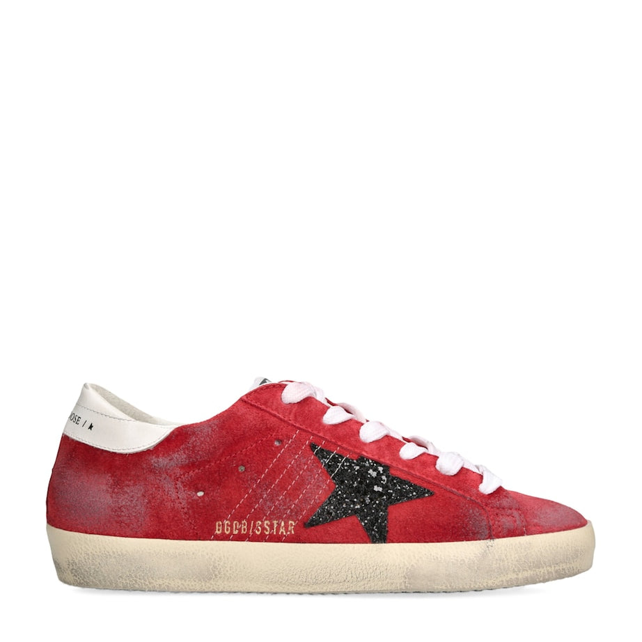 Red Suede Superstar 40525 Sneakers
