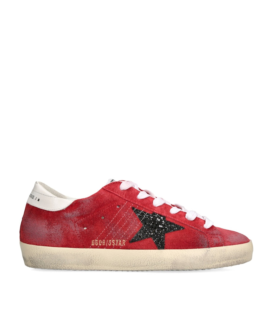 Red Suede Superstar 40525 Sneakers