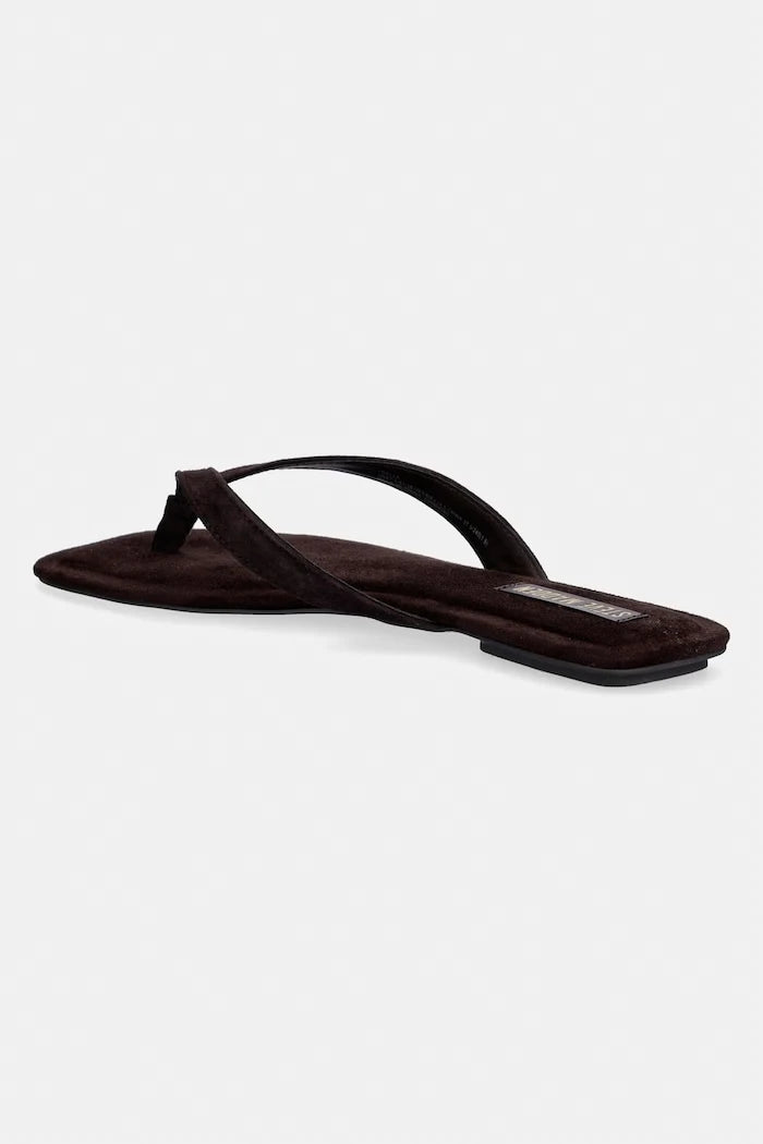 Steve Madden джапанки дамски от велур Trella