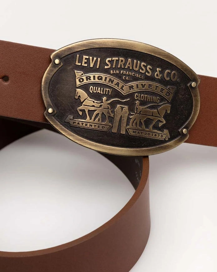 Levi's BILLY PLAQUE deri kemer