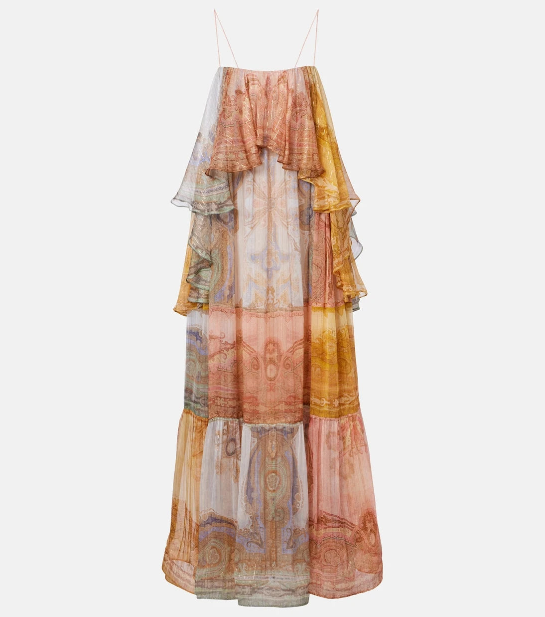 Zimmermann - Como paisley silk-blend maxi dress