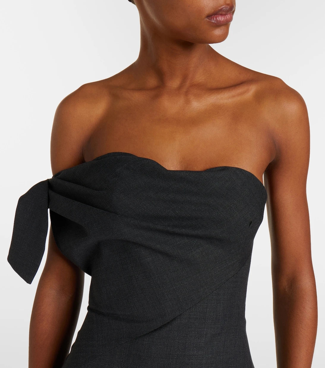 Givenchy - Bow-detail wool cocktail dress
