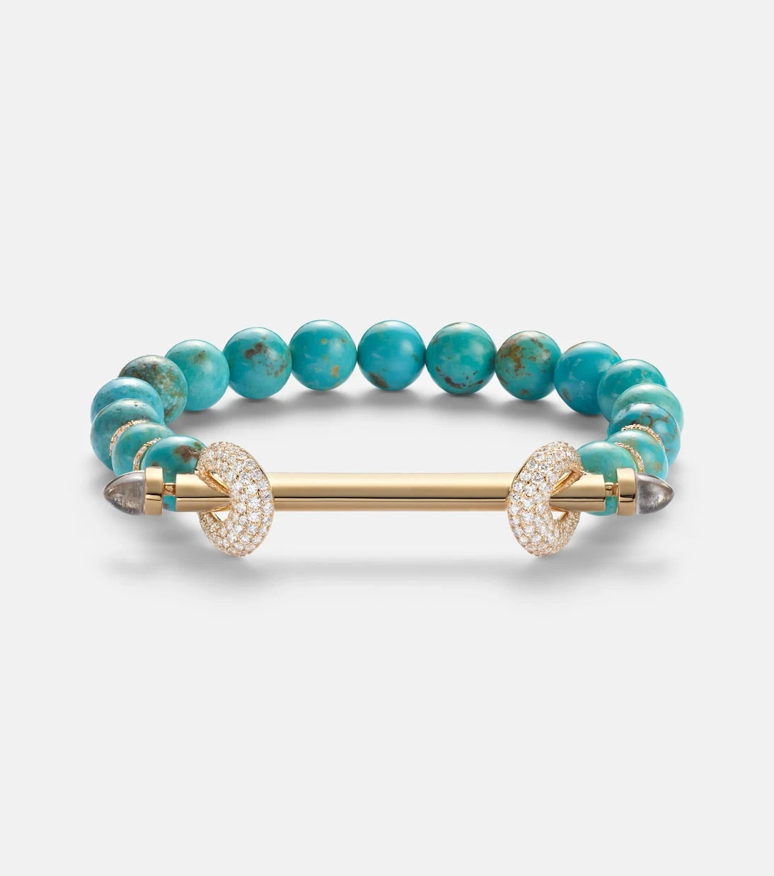 Ananya - Chakra 18kt gold bracelet with gemstones