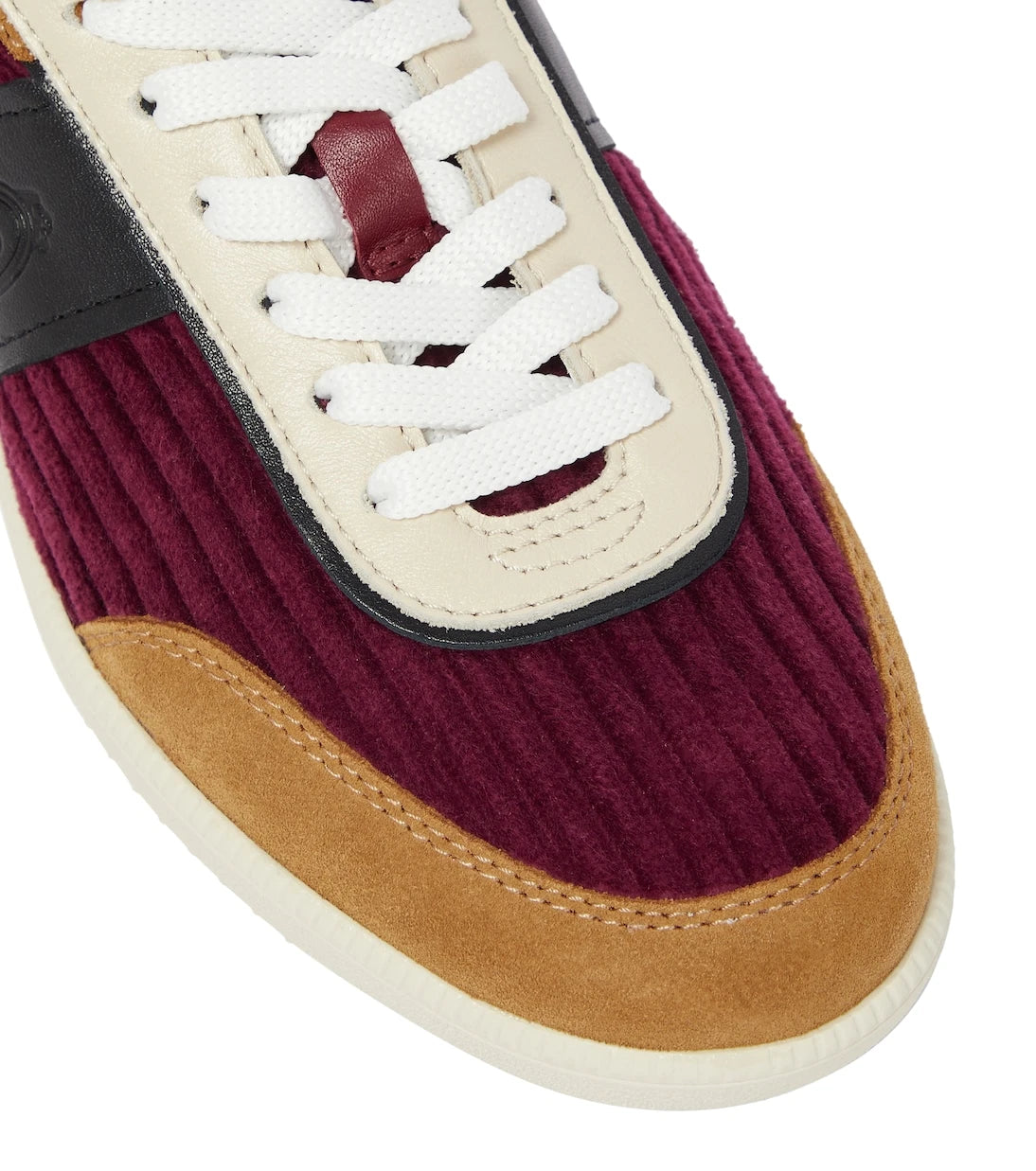 Tod's - Tabs ribbed velvet sneakers