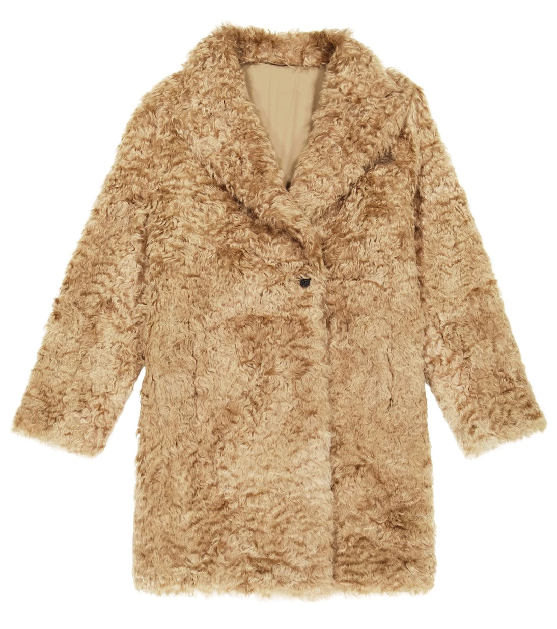 Brunello Cucinelli Kids - معطف مزيج الموهير