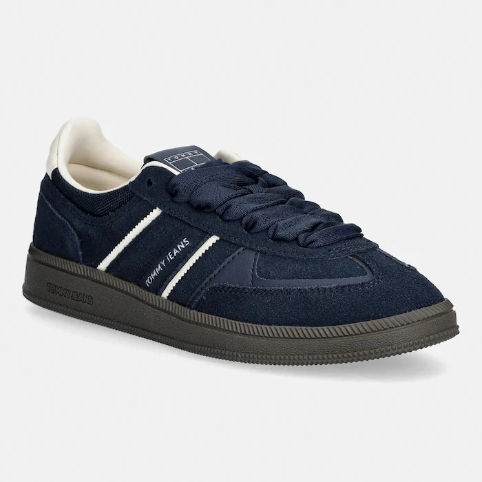 Велурени маратонки Tommy Jeans THE GREENWICH EDGE SUEDE