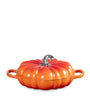 Cast Iron Pumpkin Shallow Casserole Dish (28cm)