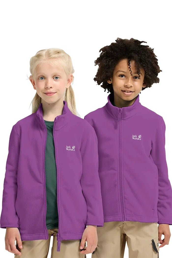 Jack Wolfskin çocuk polar sweatshirt TAUNUS 100 FZ K