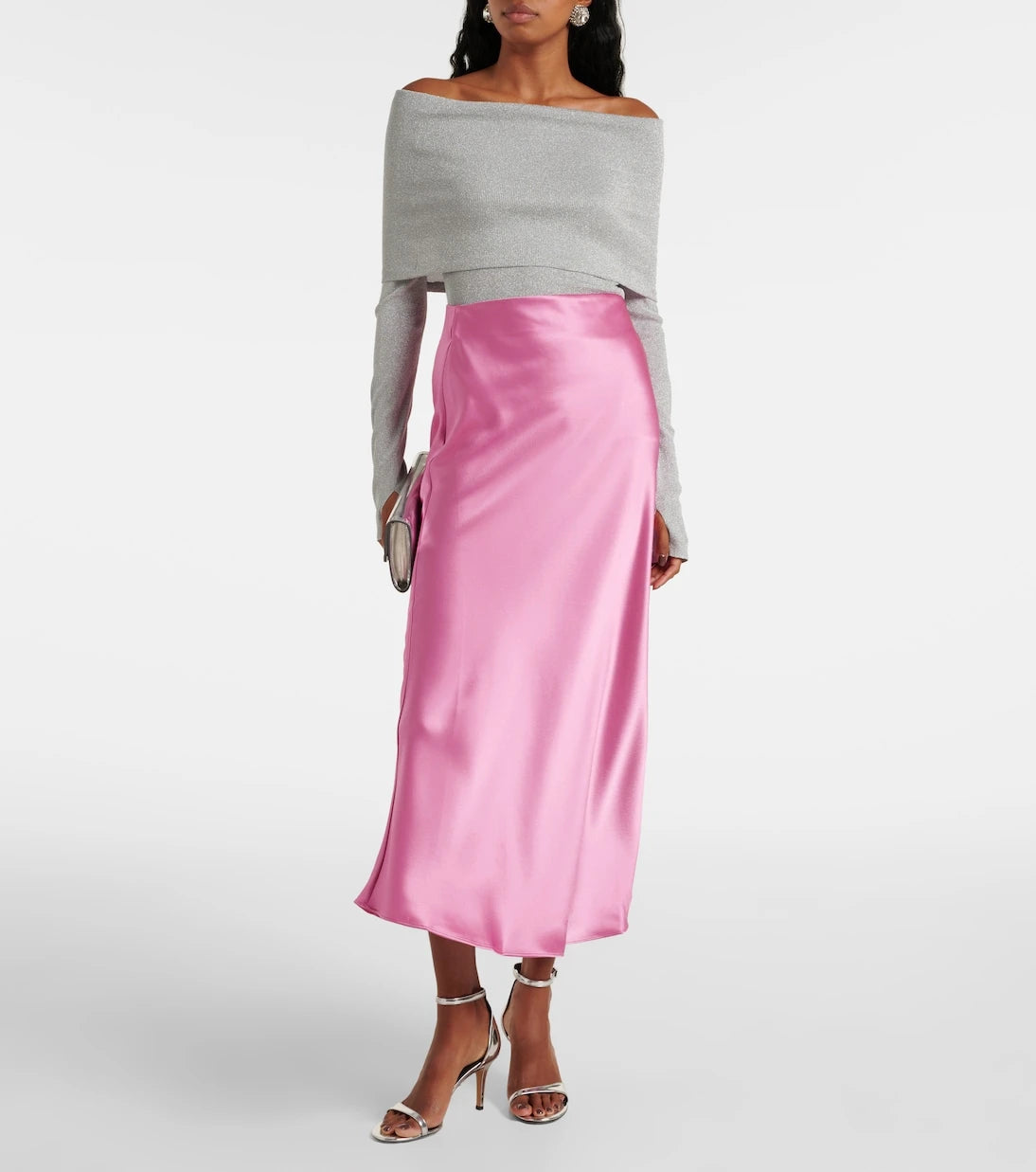 Galvan - Corte off-shoulder top