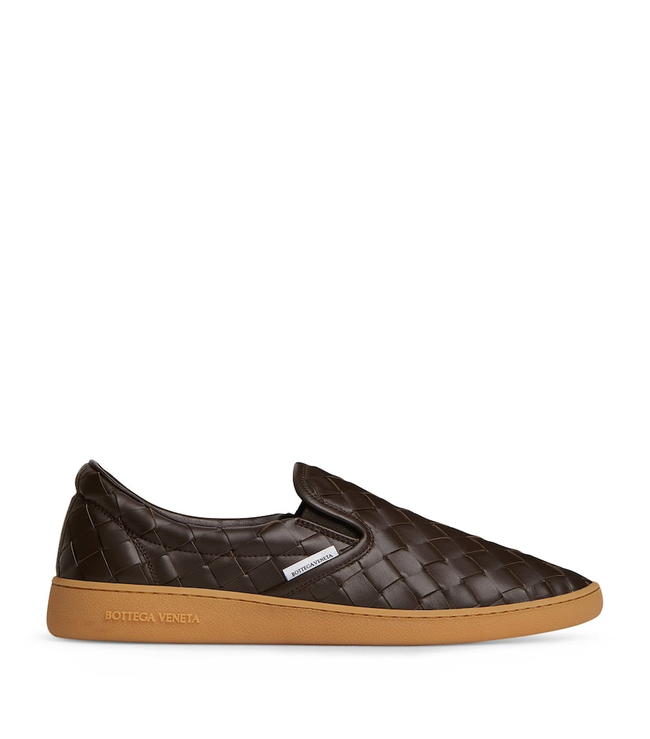 Intrecciato Leather Sawyer Sneakers