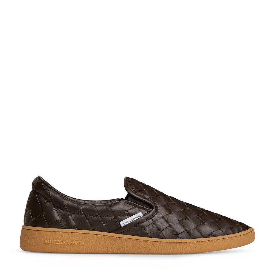 Intrecciato Leather Sawyer Sneakers