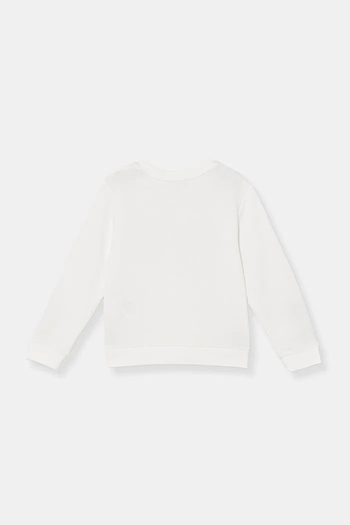 United Colors of Benetton çocuk pamuklu sweatshirt