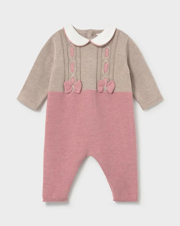 Mayoral Newborn pamuklu bebek tulumu