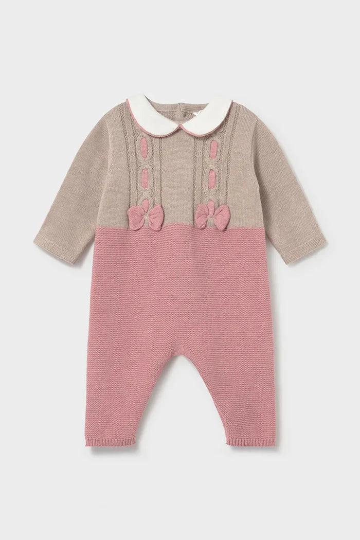Mayoral Newborn бебешки гащеризон за бебе с памук
