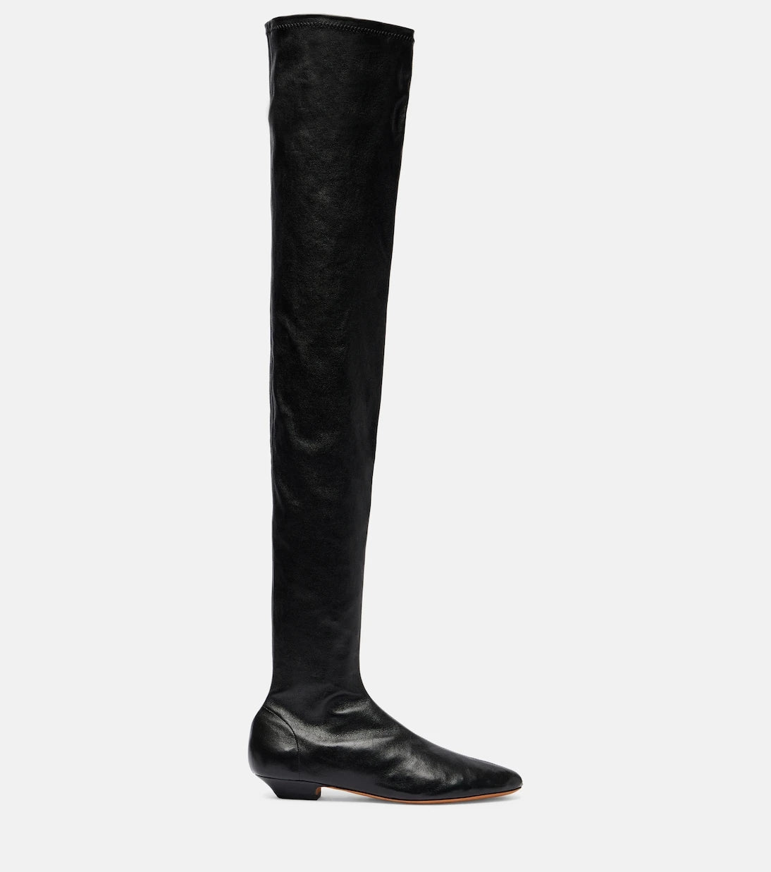 Khaite - Apollo leather over-the-knee boots