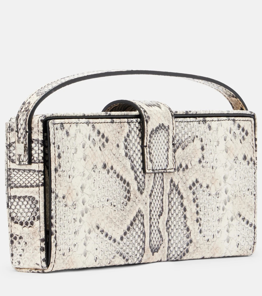 Magda Butrym - Apolonia snake-effect leather clutch