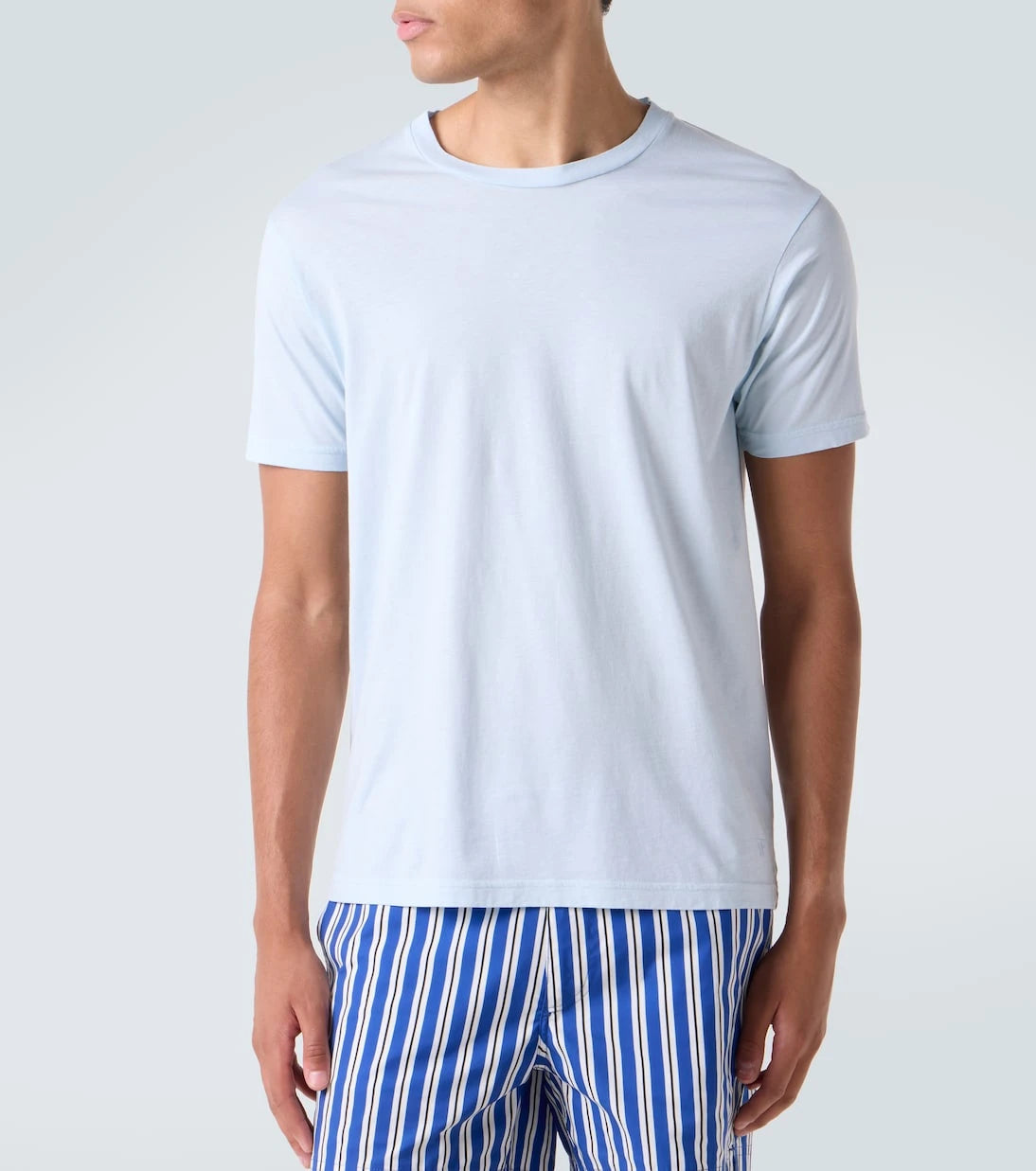 Tom Ford - Cotton and silk jersey T-shirt