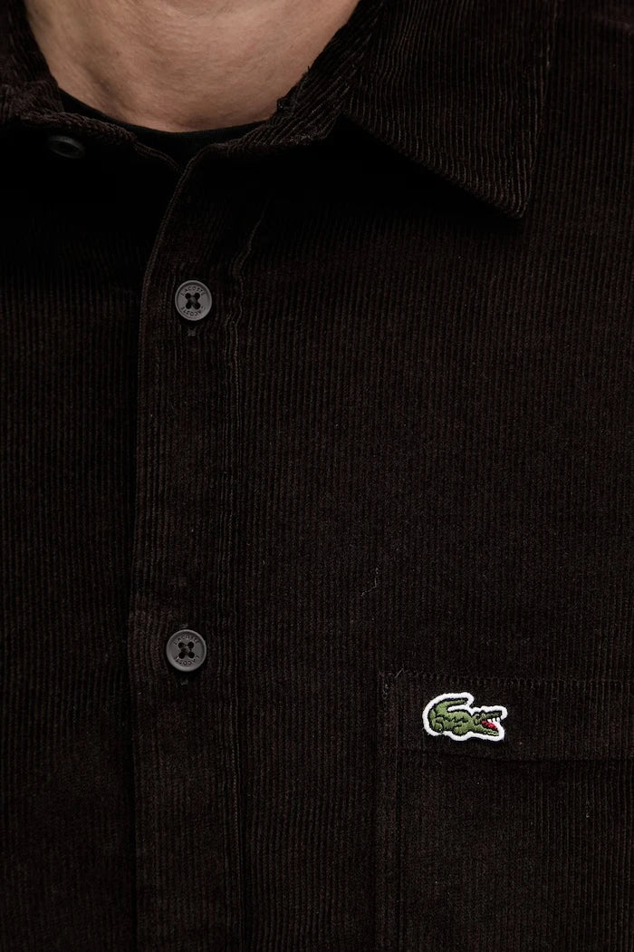 Lacoste риза мъжка от джинс