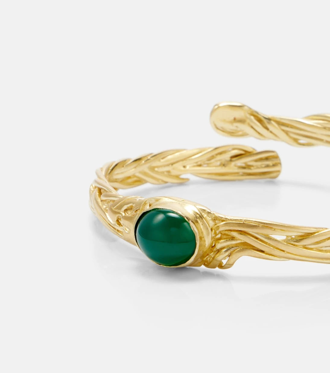 Ysso - Delphi 24kt gold-plated bangle