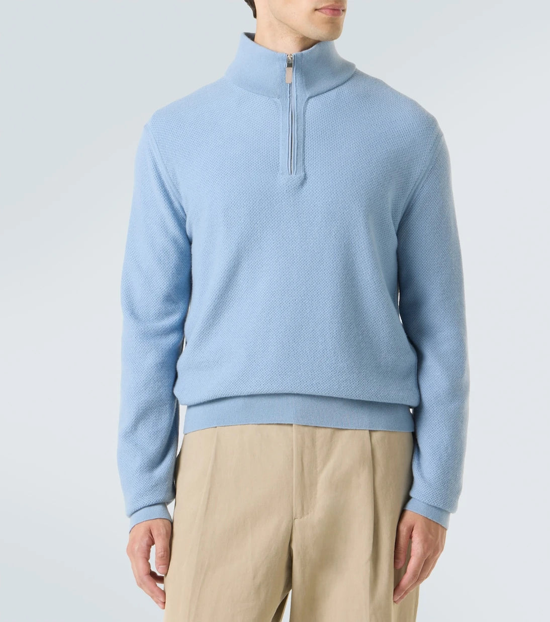 Zegna - Cashmere mockneck sweater