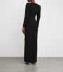 Jenny Packham Black Embellished Liberty Maxi Dress