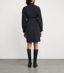 Weekend Max Mara Blue Belted Mini Shirt Dress