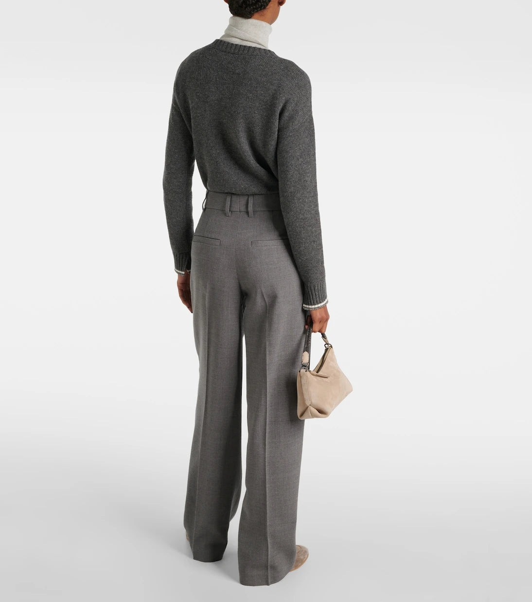 Brunello Cucinelli - Wool wide-leg pants