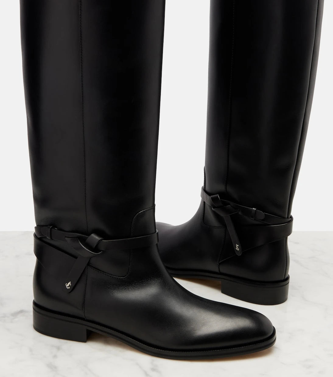 Jimmy Choo - Lawton leather knee-high boots