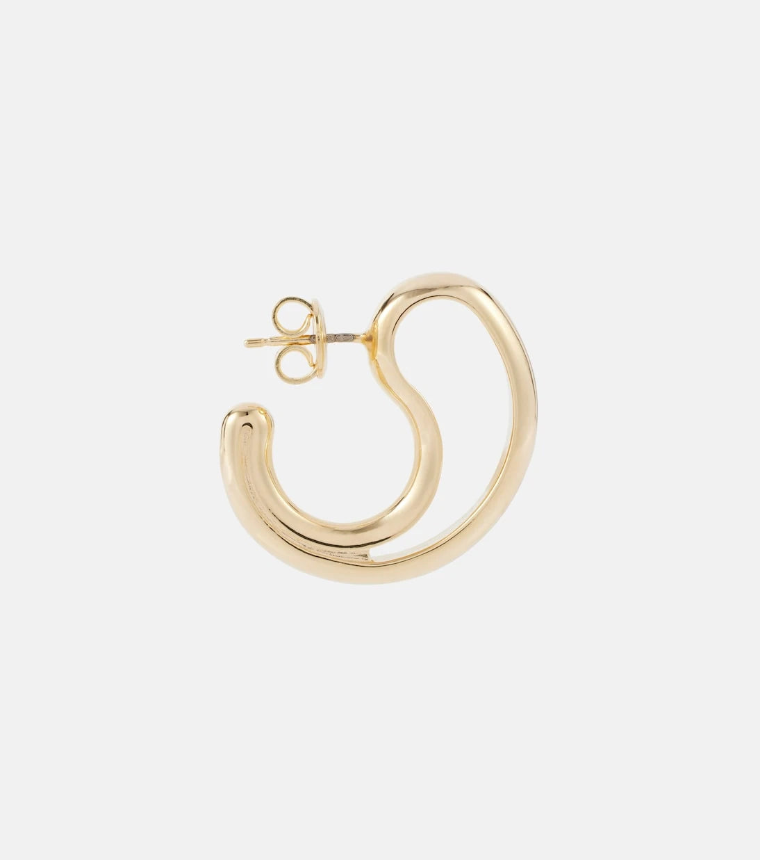 Bottega Veneta - Drop 18kt gold-plated sterling silver earrings