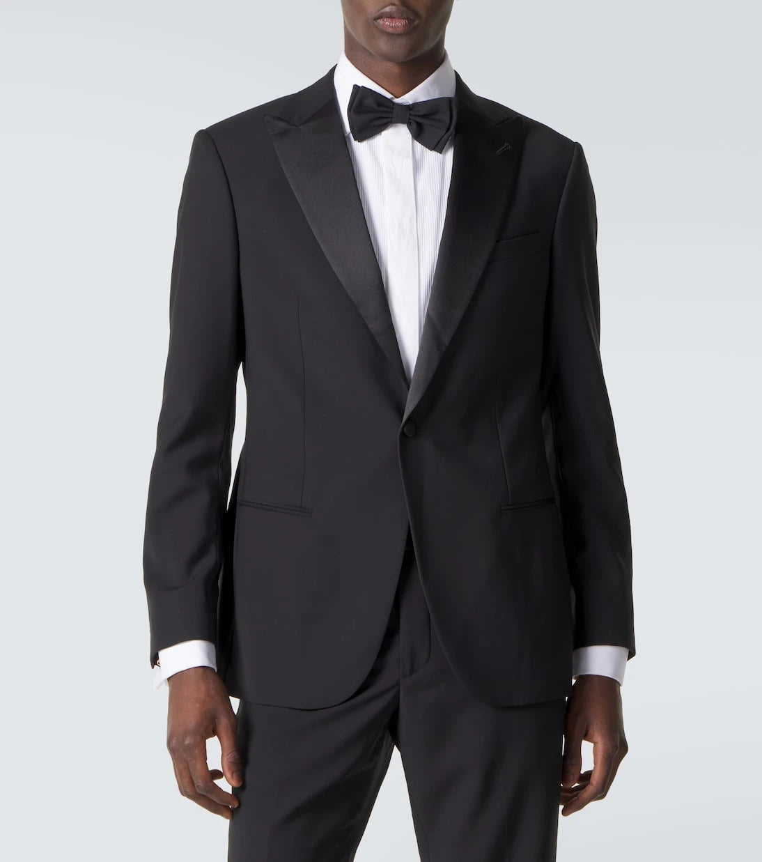 Giorgio Armani - Single-breasted virgin wool tuxedo