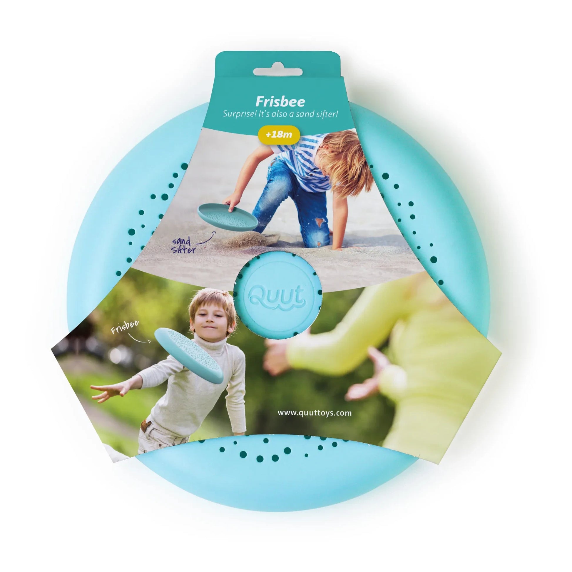 Quut - 2 in 1 Frisbee | Light blue