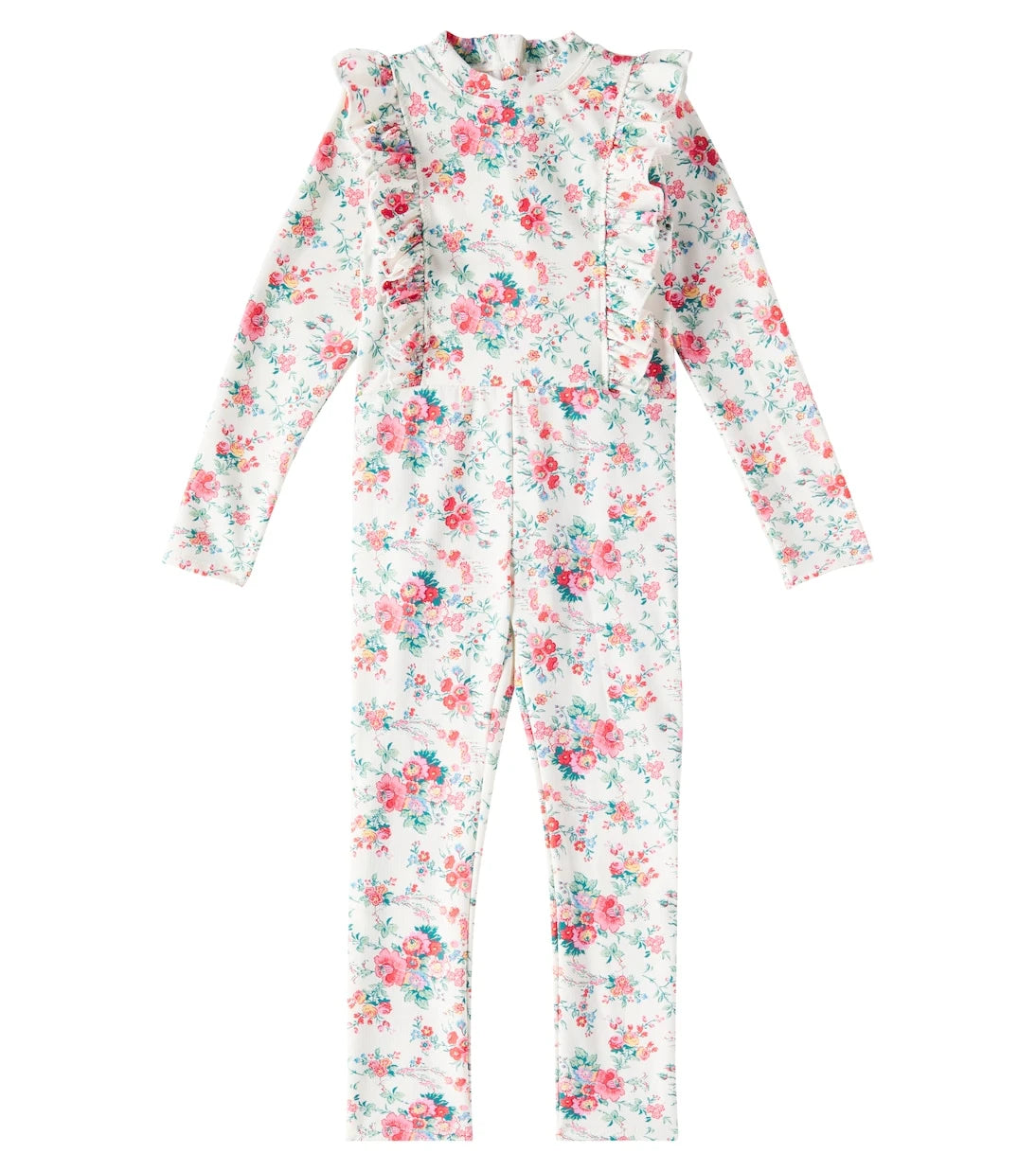 Louise Misha - Linette floral rashguard swimsuit
