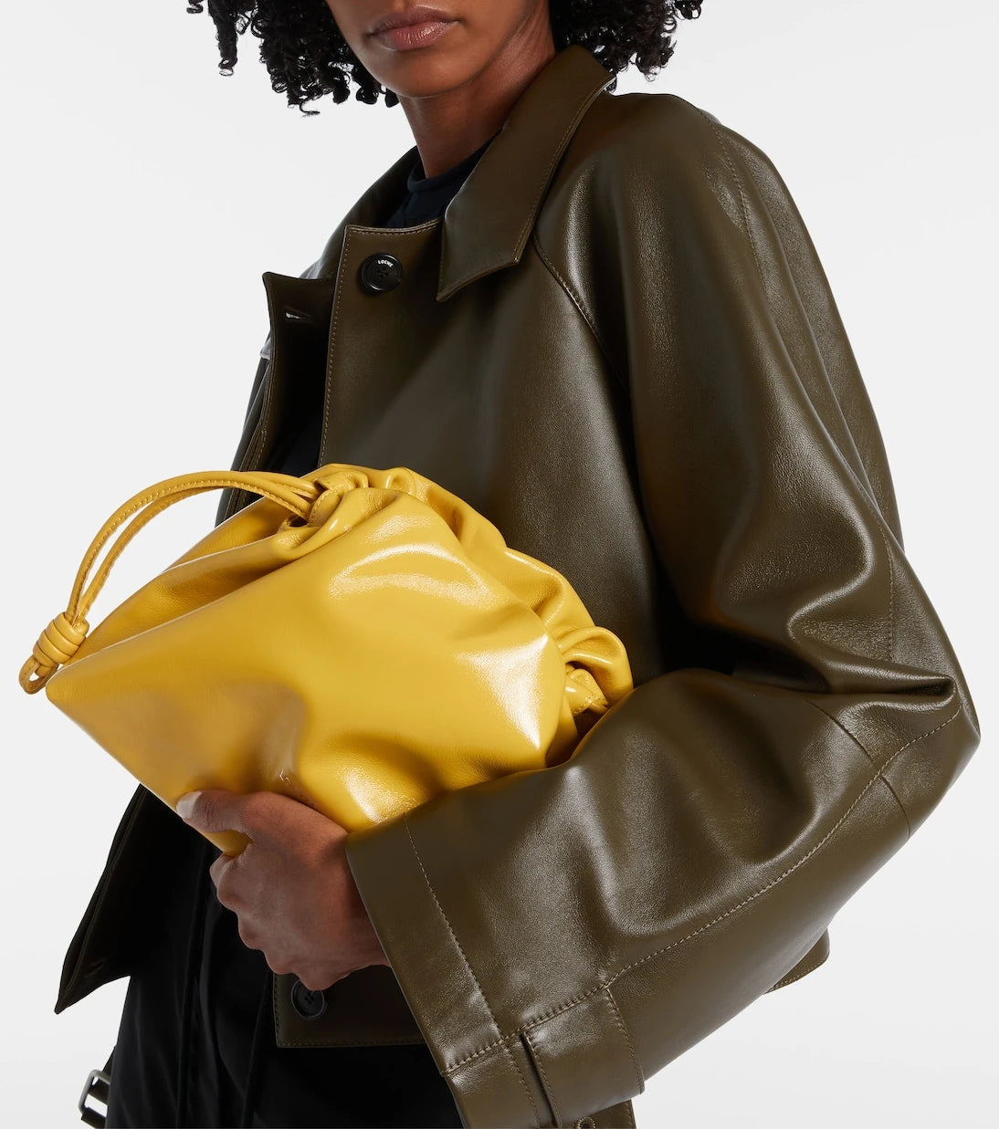 Loewe - Flamenco Medium leather clutch