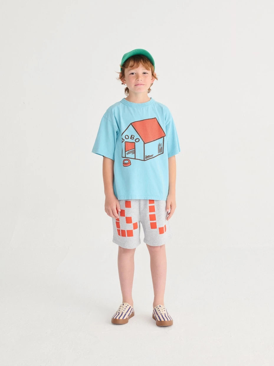 Bobo Choses - Logo cotton fleece shorts