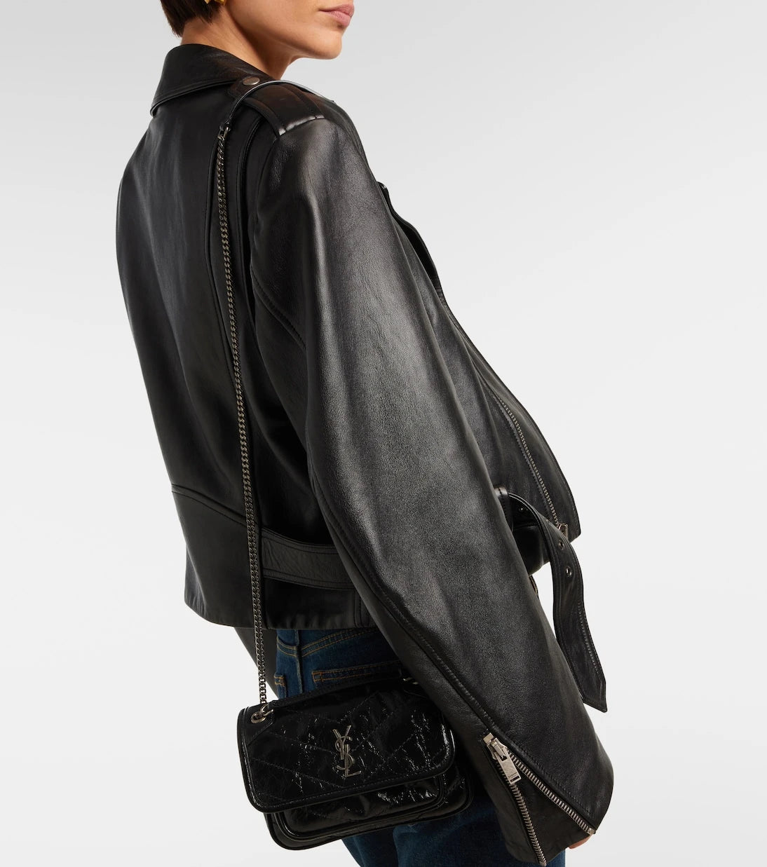 Saint Laurent - Niki Mini leather shoulder bag