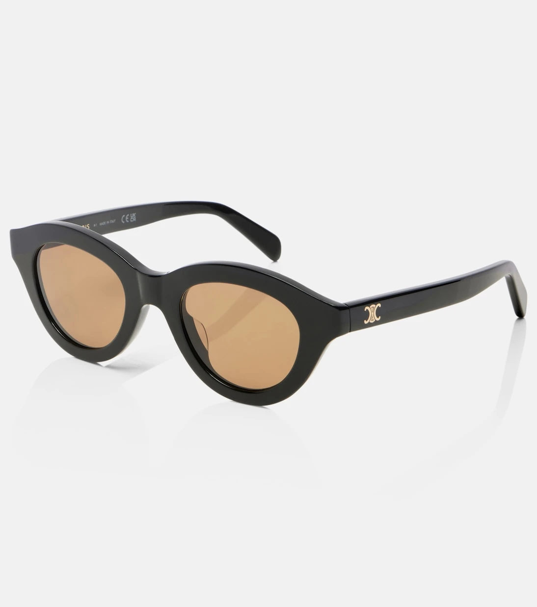 Celine Eyewear - Triomphe Mini round sunglasses
