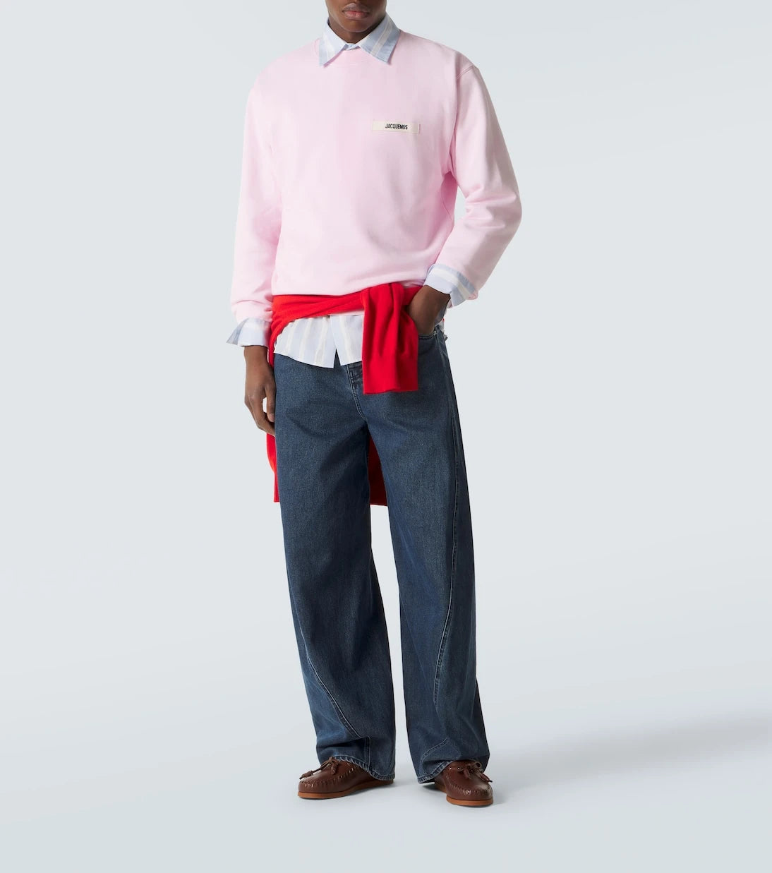 Jacquemus - Gros Grain cotton fleece sweatshirt