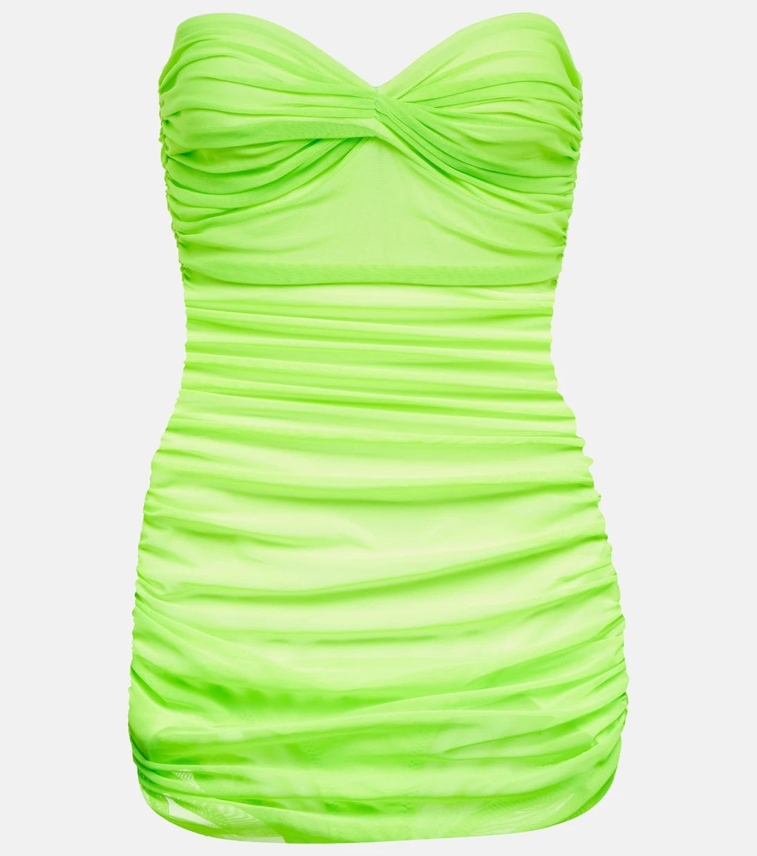 Norma Kamali - Walter Mio ruched bandeau swimsuit