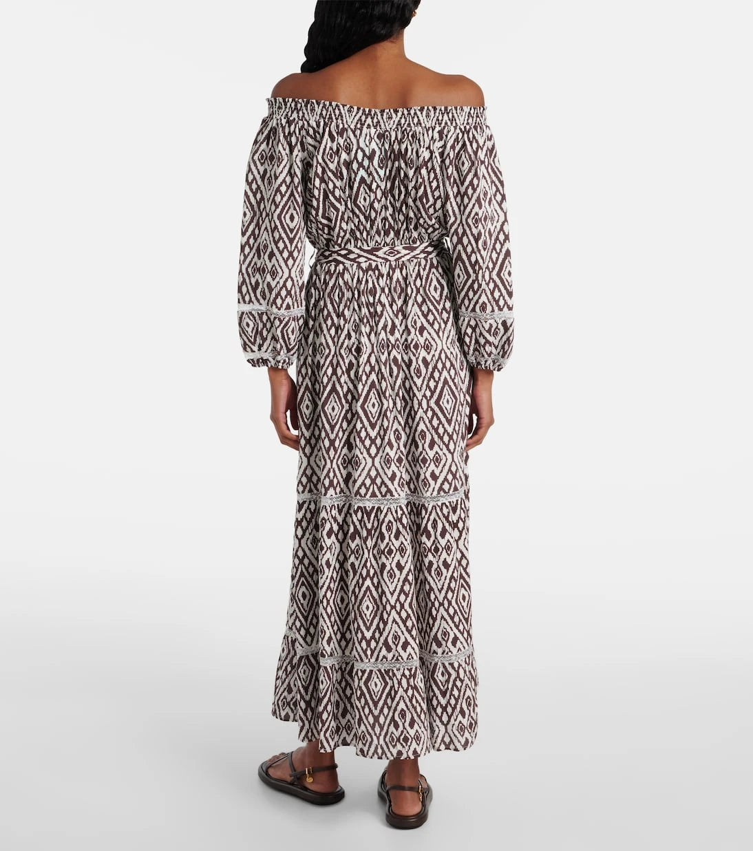Melissa Odabash - Eclipse gathered printed midi dress