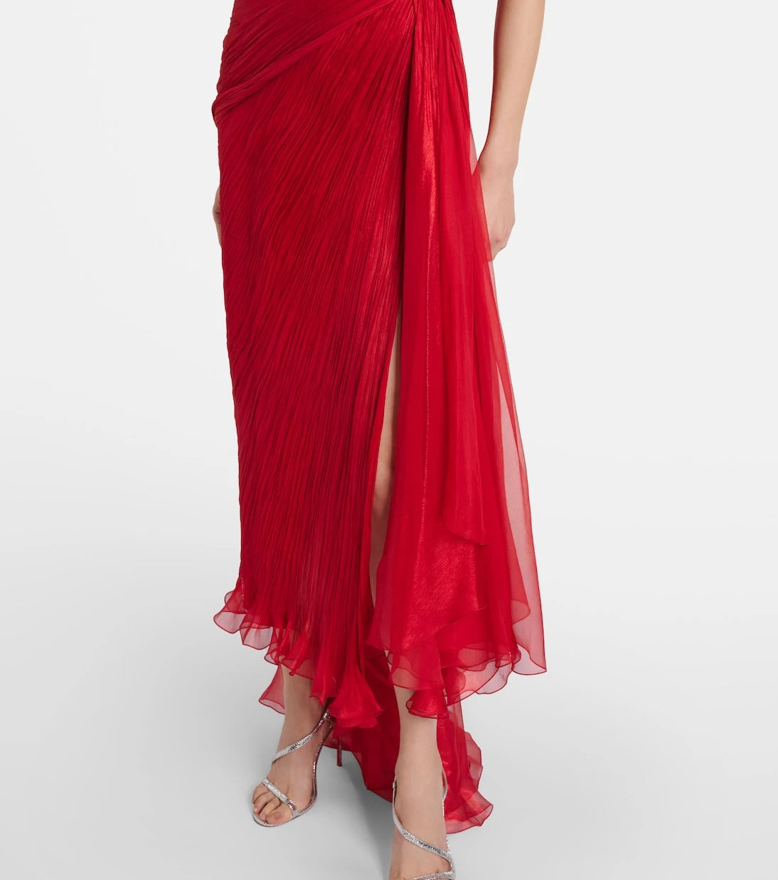 Maria Lucia Hohan - Jolie ruched silk bustier gown