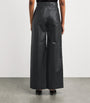 Leather Alana Wide-Leg Trousers