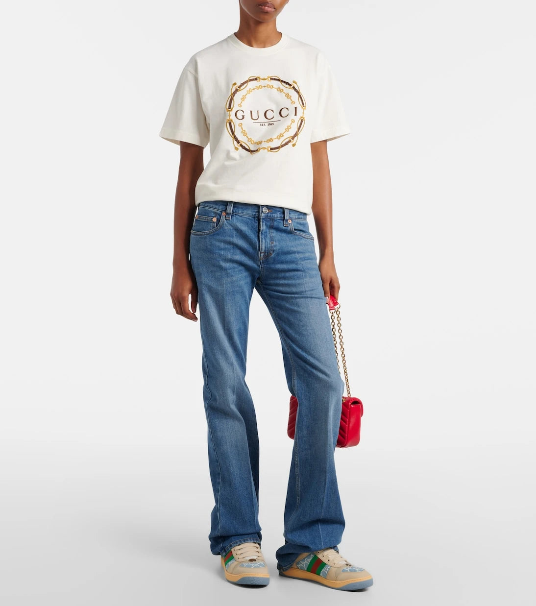 Gucci - Screener faux pearl-embellished mules