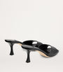 Jimmy Choo Black Skye 70 Leather Mules