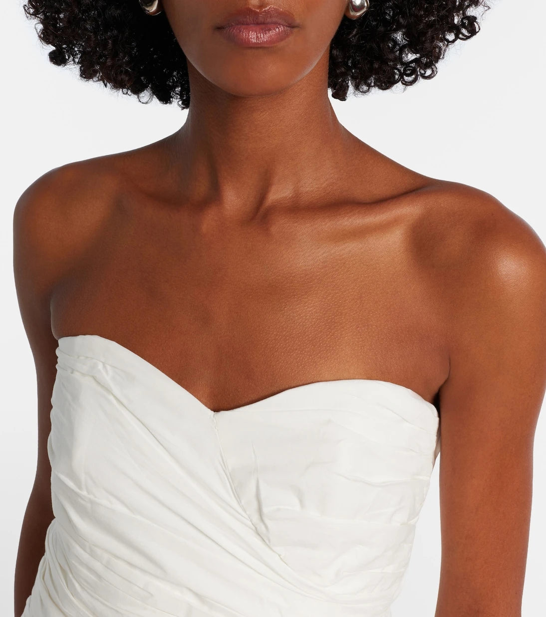 Adriana Degreas - Opulence draped cotton corset