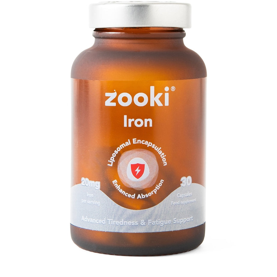 YourZooki Liposomal Iron 20mg Capsules (Pack of 30)