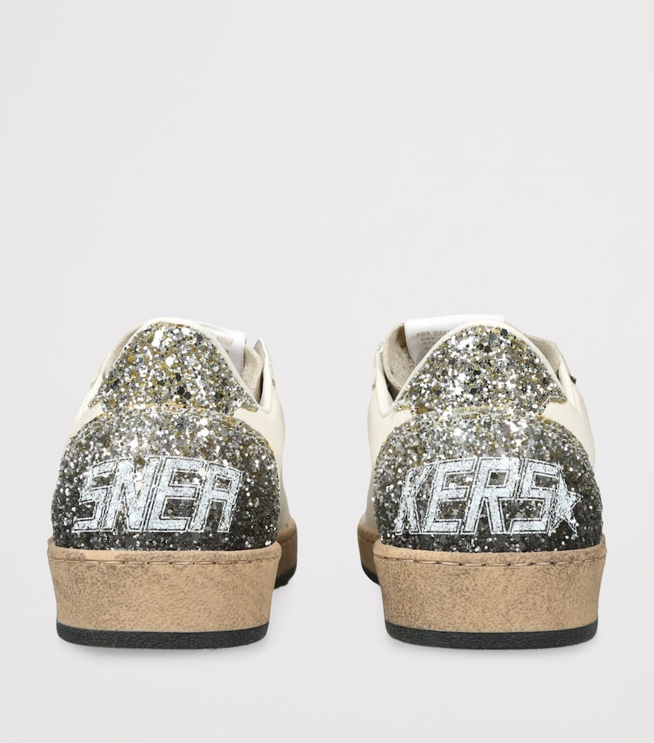 White Suede Ball Star Sneakers