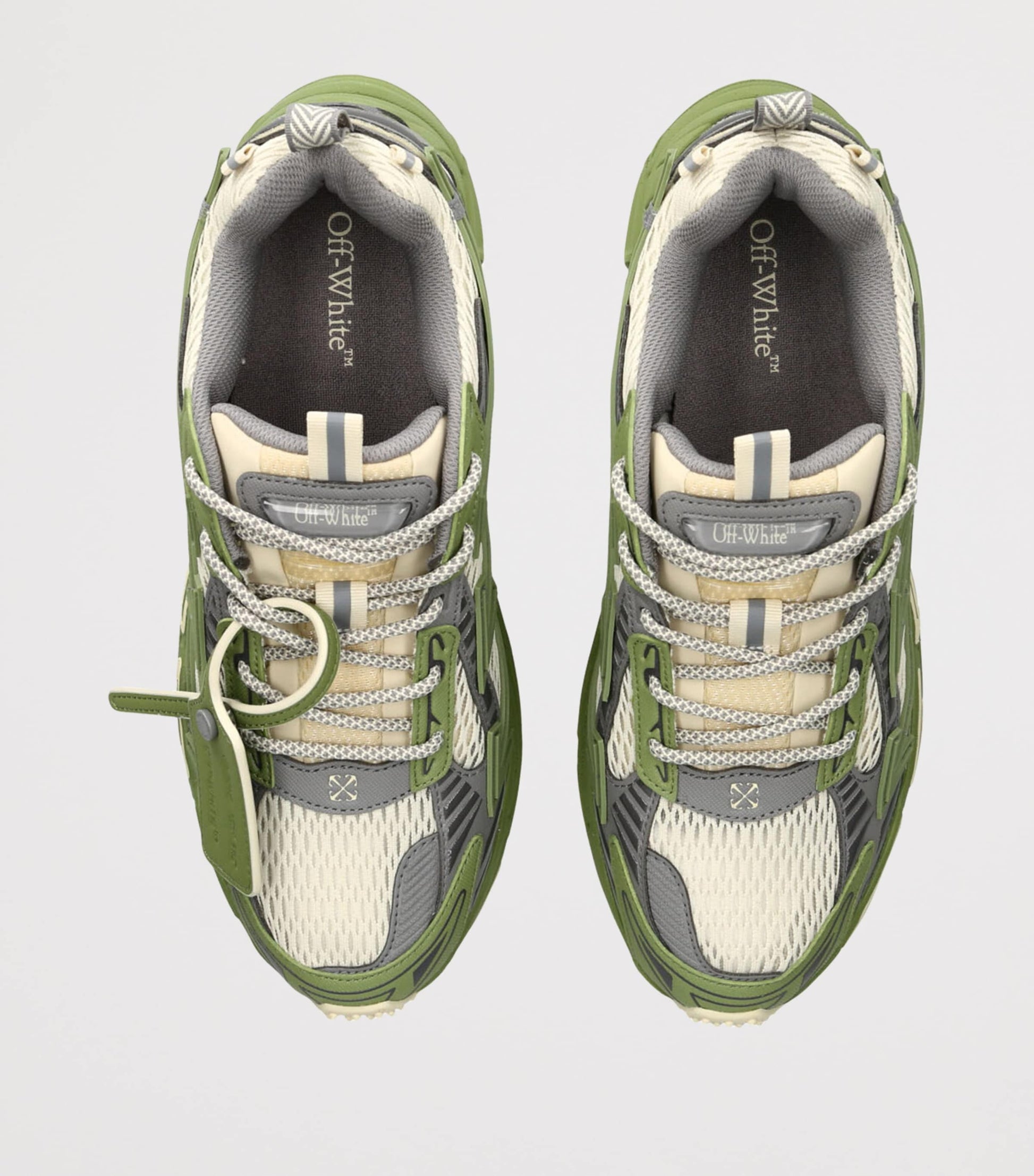 Off-White Green Be Right Back Sneakers