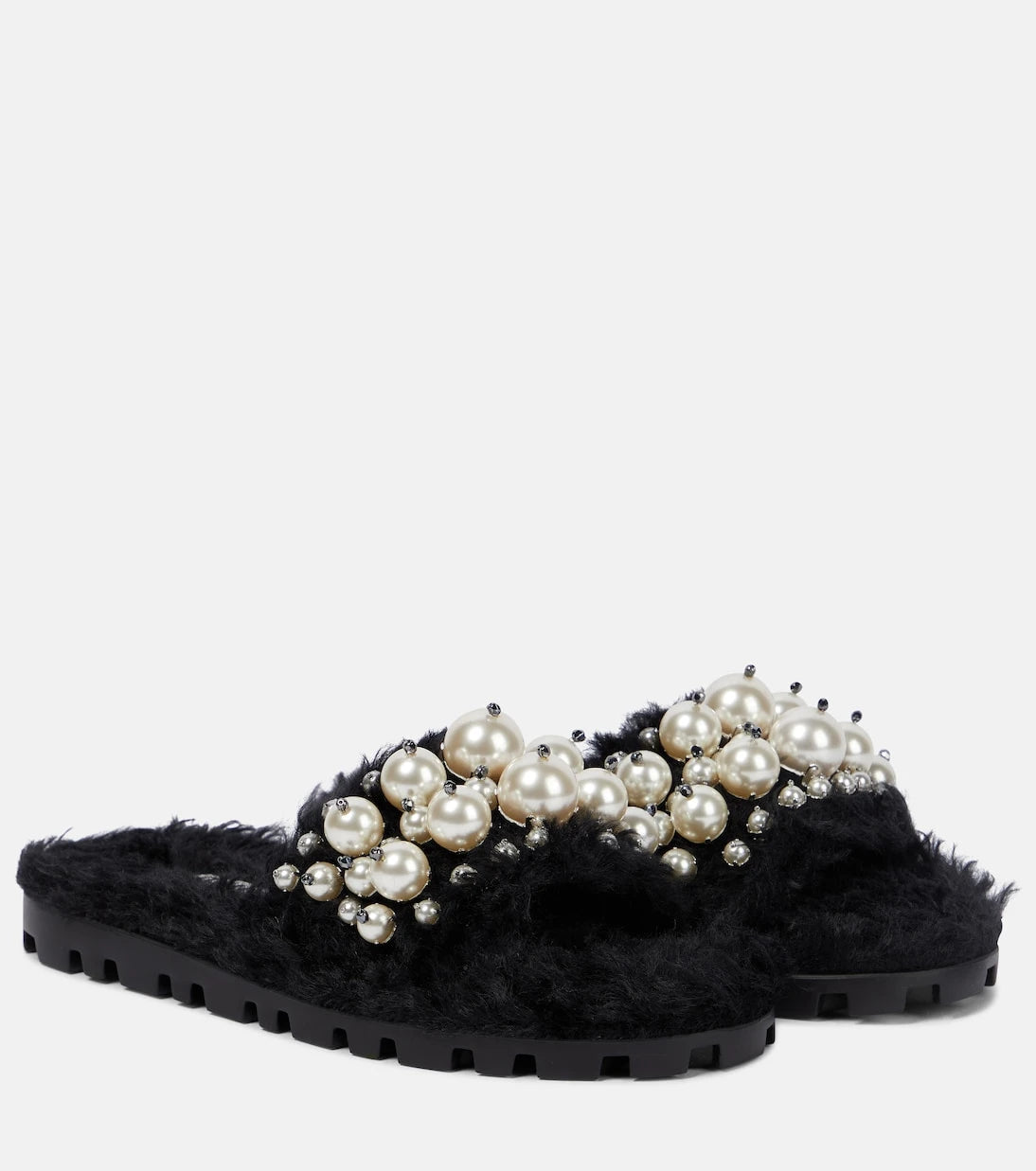 Miu Miu - Embellished slides